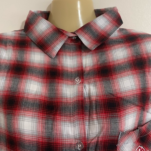 Concepts Sports Toronto Plaid Shirt Size L - Picture 5 of 10